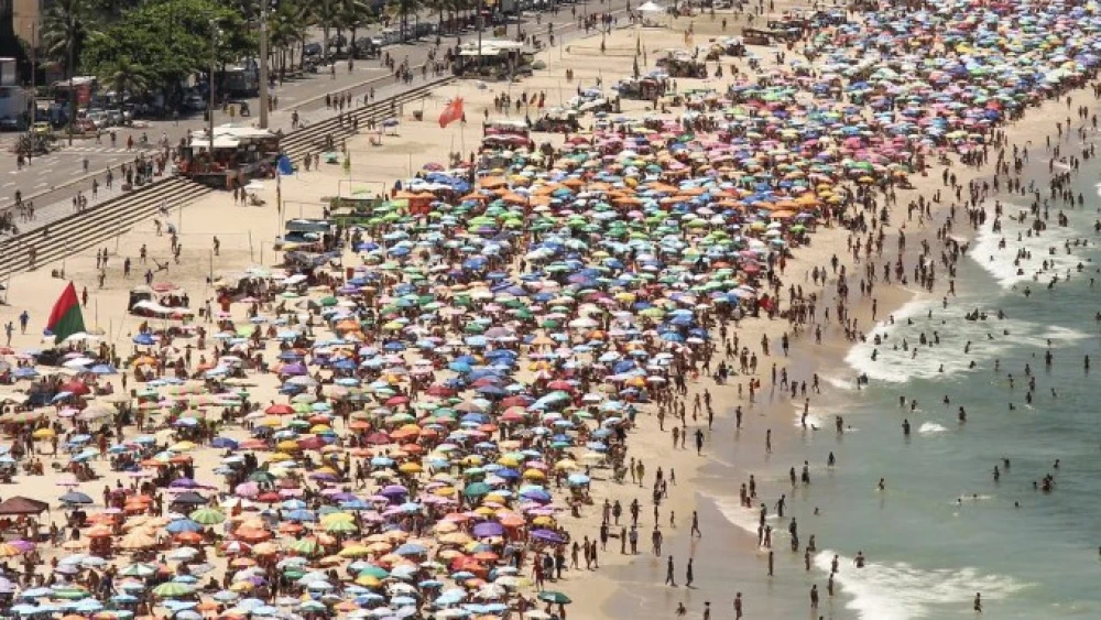 Onda de Calor: Sensação térmica bate recorde em bairro do Rio de Janeiro. 62,3ºC.