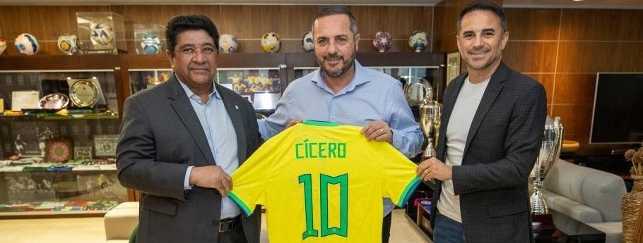 Cícero Souza aceita convite da CBF e deixa o Palmeiras para ser gerente de seleções