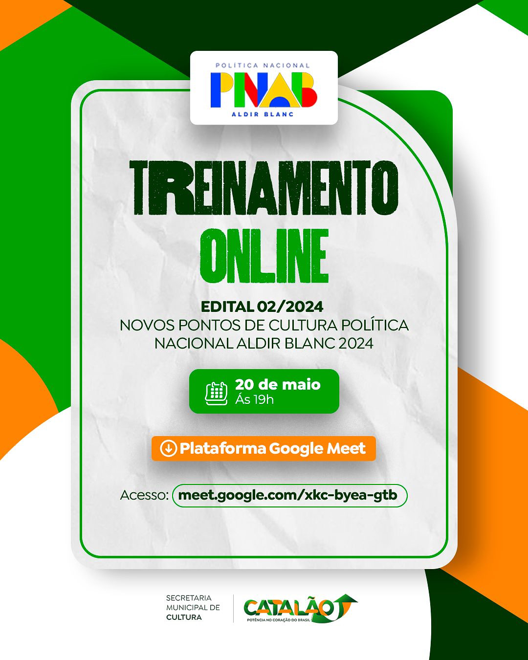 TreinamentoOnline | Última Chamada do Edital 02/2024