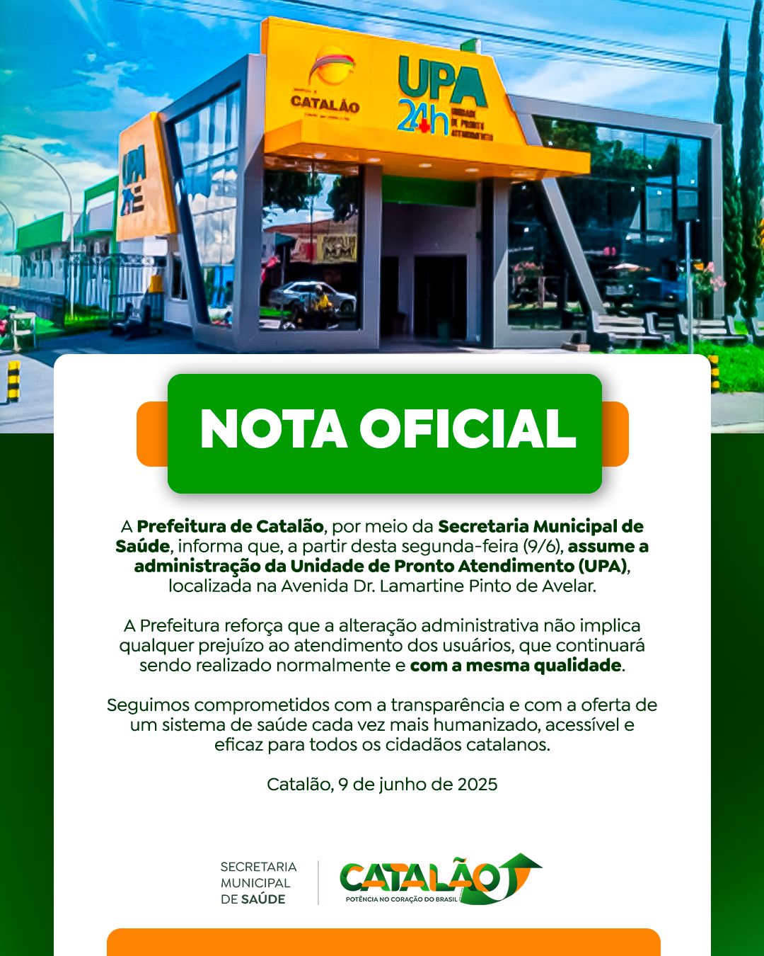 Nota oficial