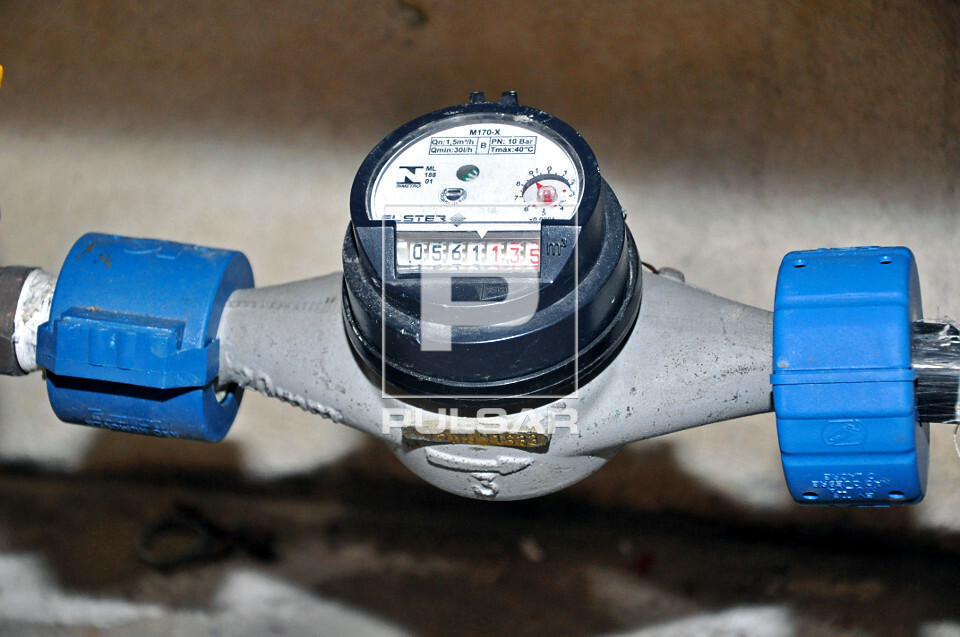 Hidrômetro - relógio medidor de consumo de água Local: São Paulo - SP Data: 05/2011 Codigo: 01BUR359 Autor: Leo Burgos