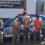 Três homens são presos por furto qualificado na zona rural de Catalão