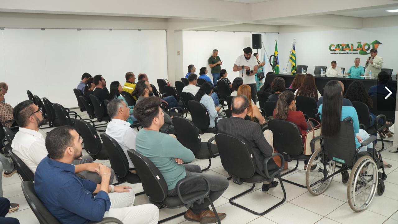 Prefeitura de Catalão apresenta saúde financeira do PrevCatalão em audiência pública