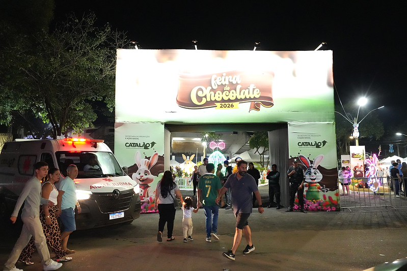 Segunda noite da Feira do Chocolate 2026 registra público de 10 mil pessoas!