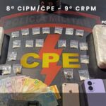 CPE prende dois suspeitos por tráfico de drogas durante operação em Ouvidor