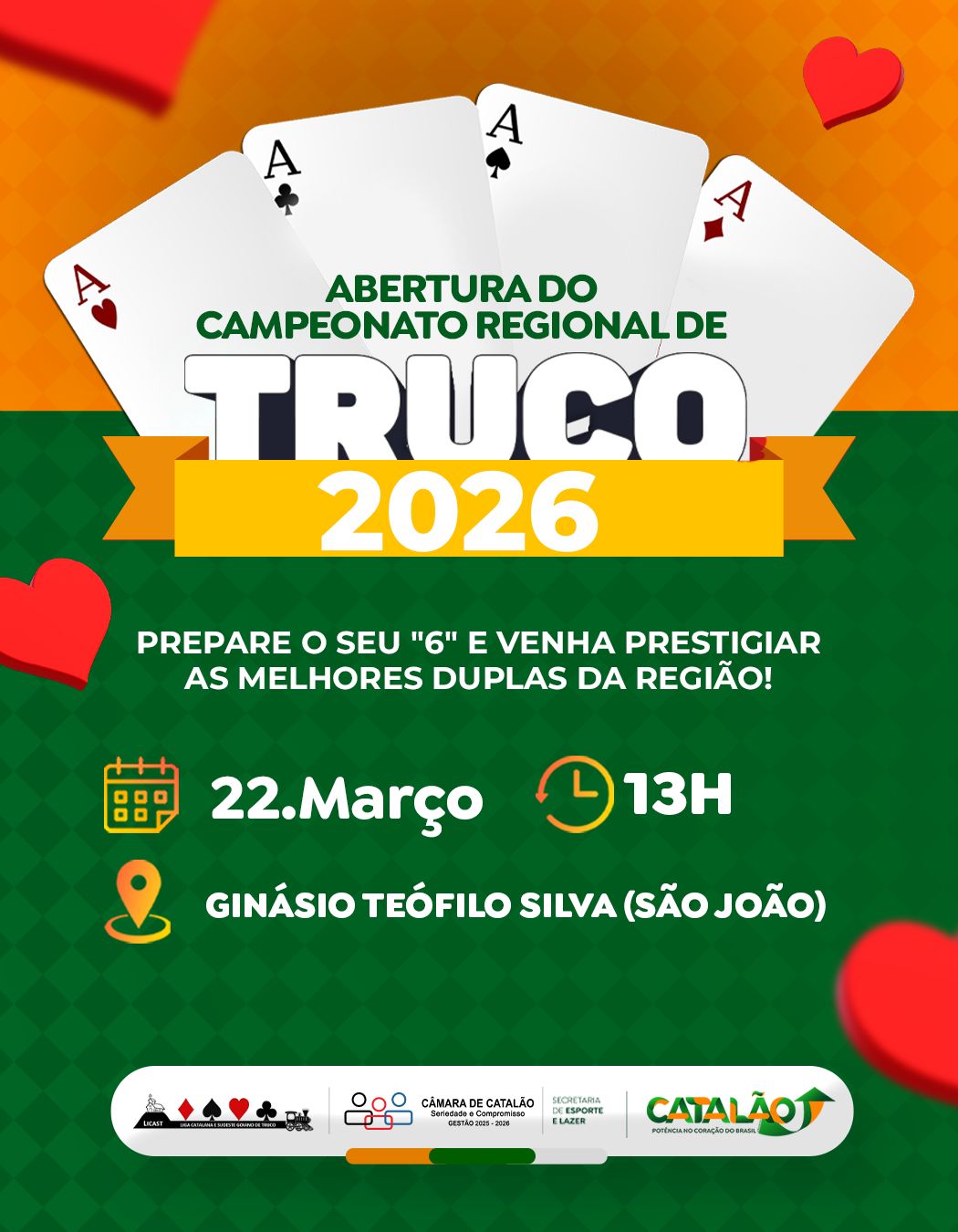 Abertura do Campeonato Regional de Truco 2026