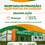 Prefeitura de Catalão realiza “Grande Ação” com oferta de cursos e serviços sociais nesta quarta-feira (18)