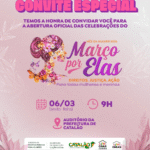 Março é delas. É de luta, de voz e de conquistas!