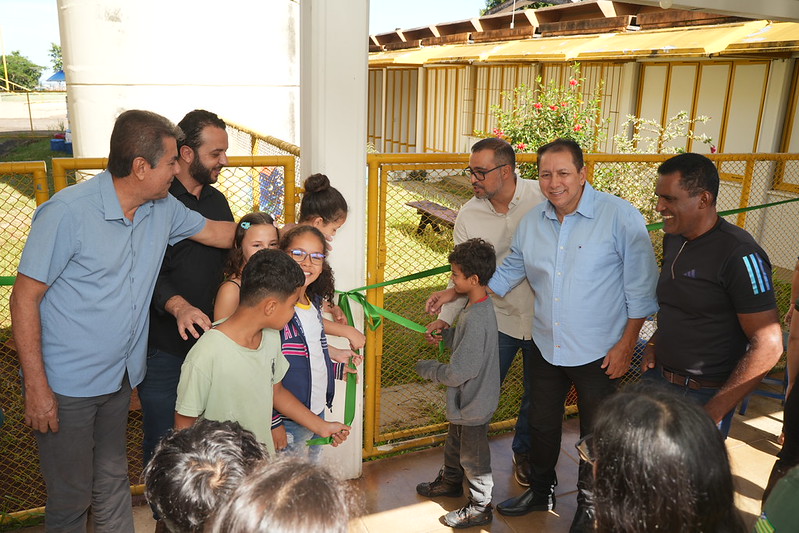 Prefeitura de Catalão entrega Jardim Aromático na Escola CAIC São Francisco de Assis