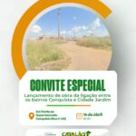 Prefeitura de Catalão anuncia lançamento de obra que ligará bairros Conquista e Cidade Jardim