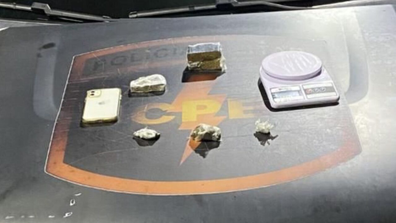 Homem é preso suspeito de tráfico de drogas no bairro Estrela, em Catalão