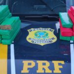 PRF apreende cerca de 40 kg de maconha na BR-050, em Catalão