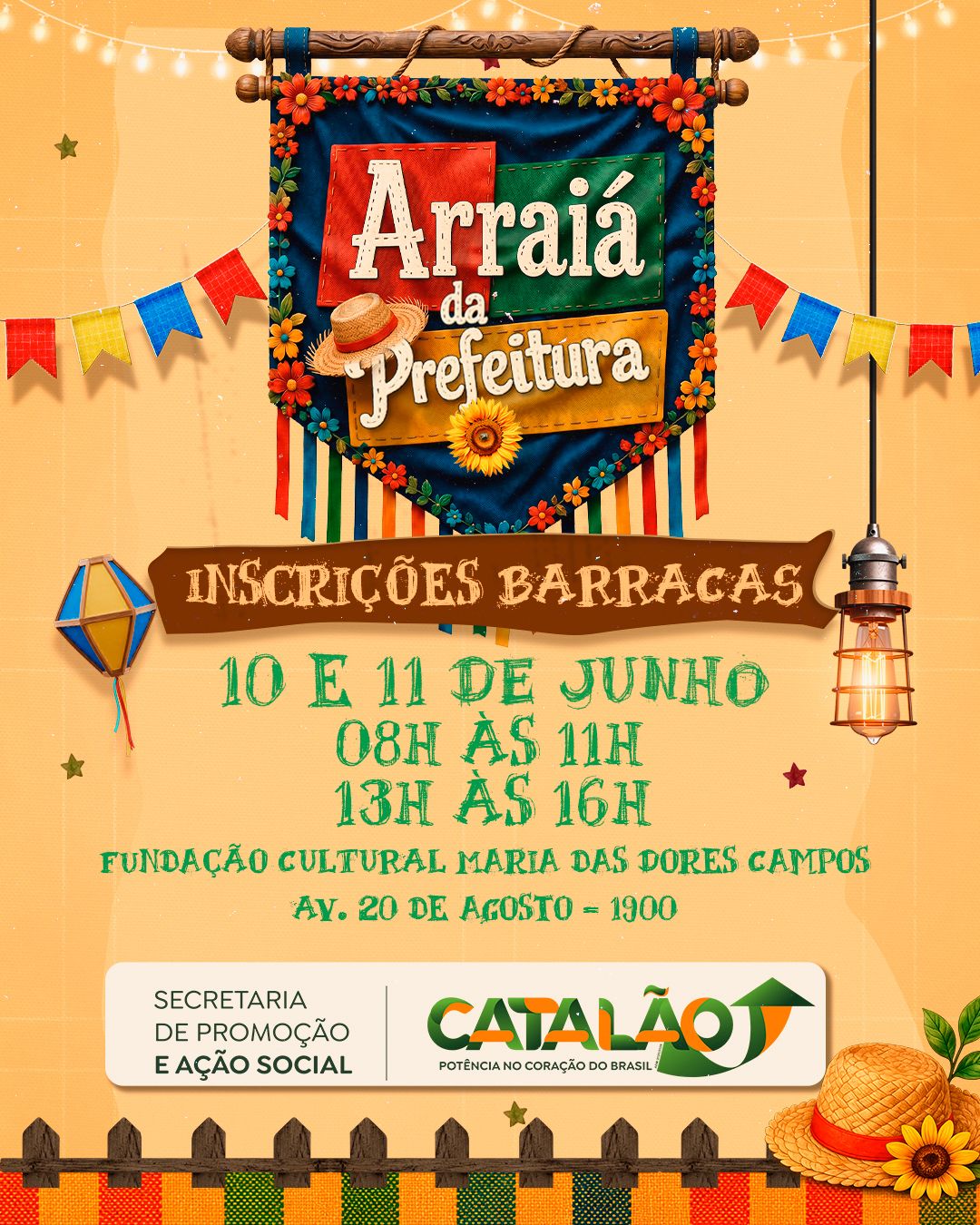 Arraiá da Prefeitura: Catalão se prepara para a maior festa junina do sudeste goiano