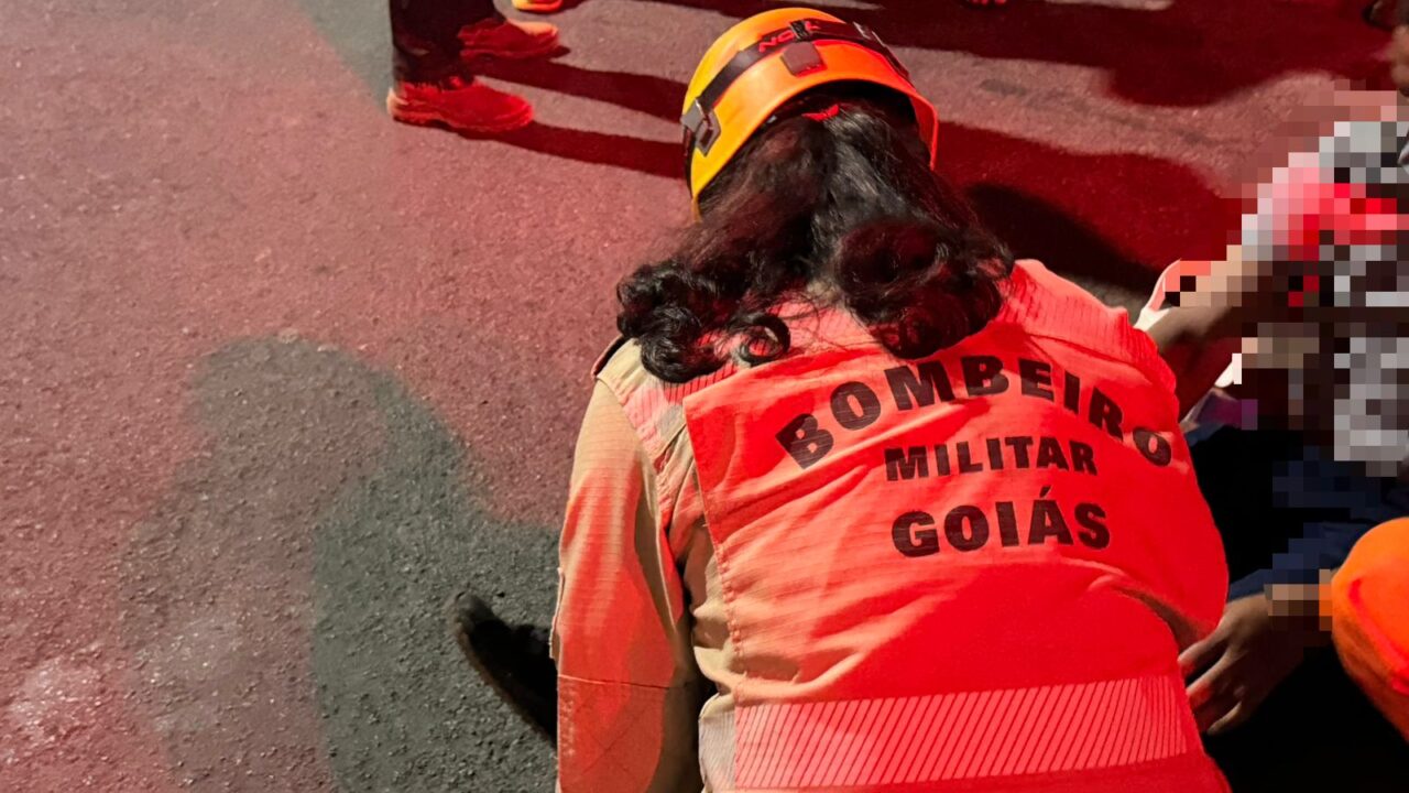 Imagem ilustrativa de atendimento a atropelamento na Avenida 20 de Agosto, em Catalão. Foto: Zap Catalão