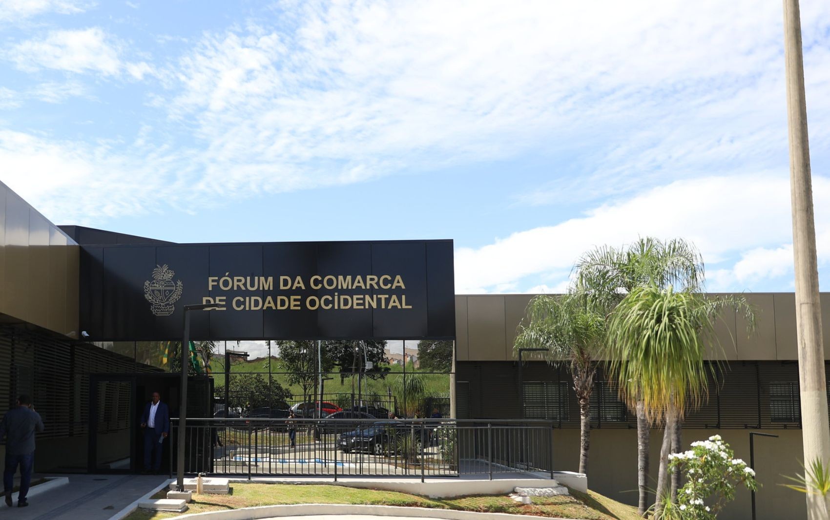 Forum de Cidade Ocidental, relacionado a decisao sobre pensao alimenticia. Foto: TJGO/G1 Goias