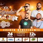 Imagem ilustrativa do Feijoadaço Beneficente da ACCC em Catalão, criada por IA. Crédito: Zap Catalão