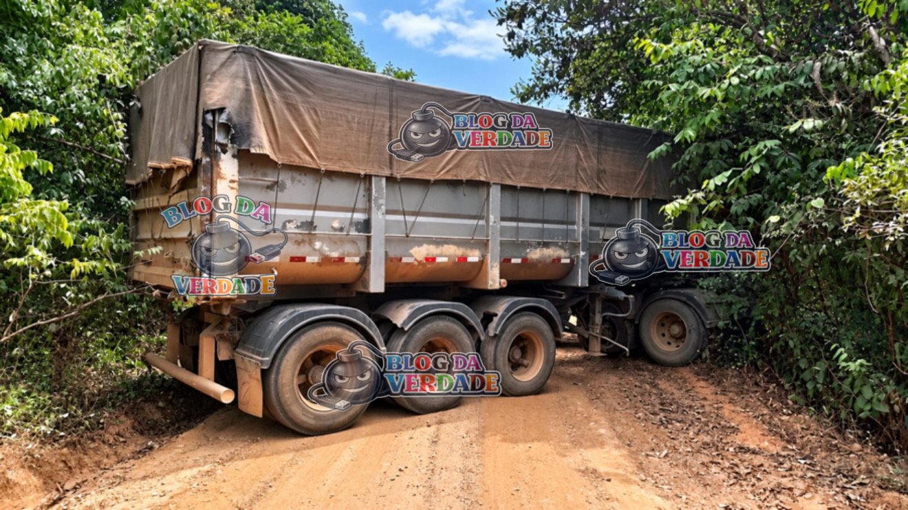 Motorista morre após ser atingido pelo próprio caminhão na zona rural de Catalão. Foto: Blog da Verdade