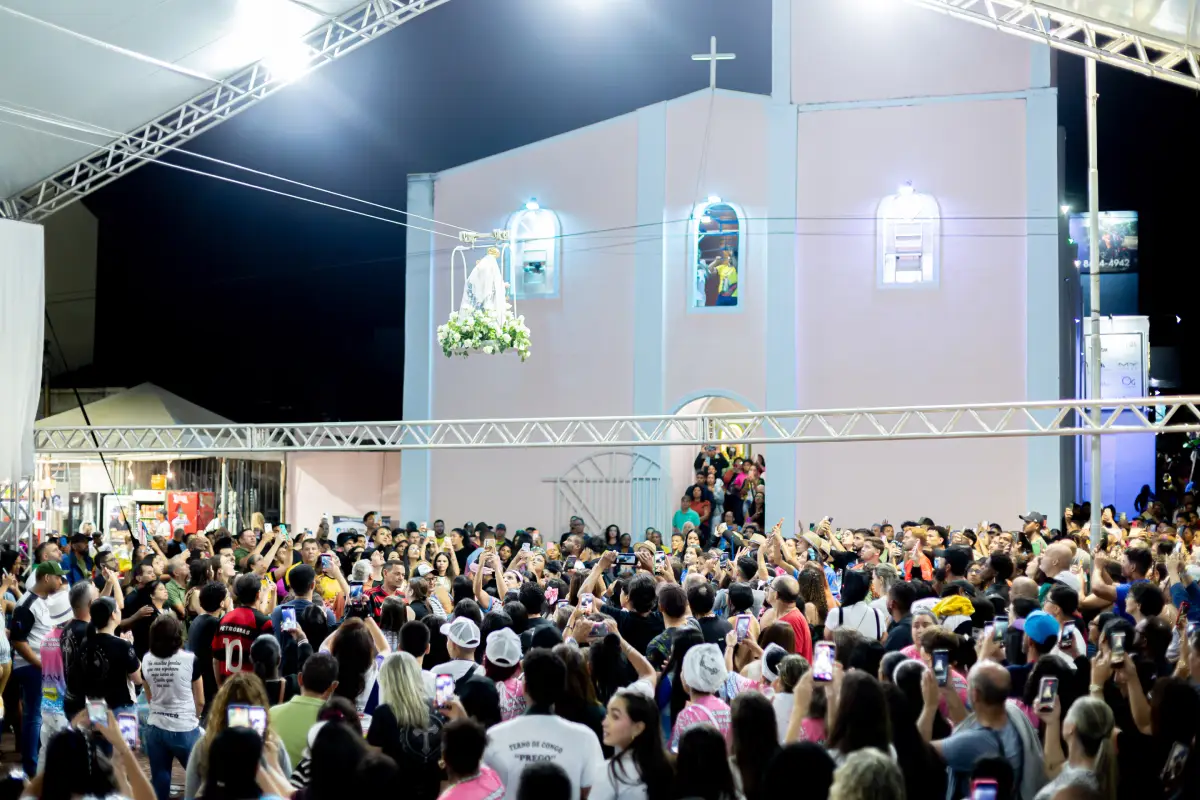 Alvorada da Festa do Rosário em Catalão. Foto: Lucas Machado, via Badiinho.