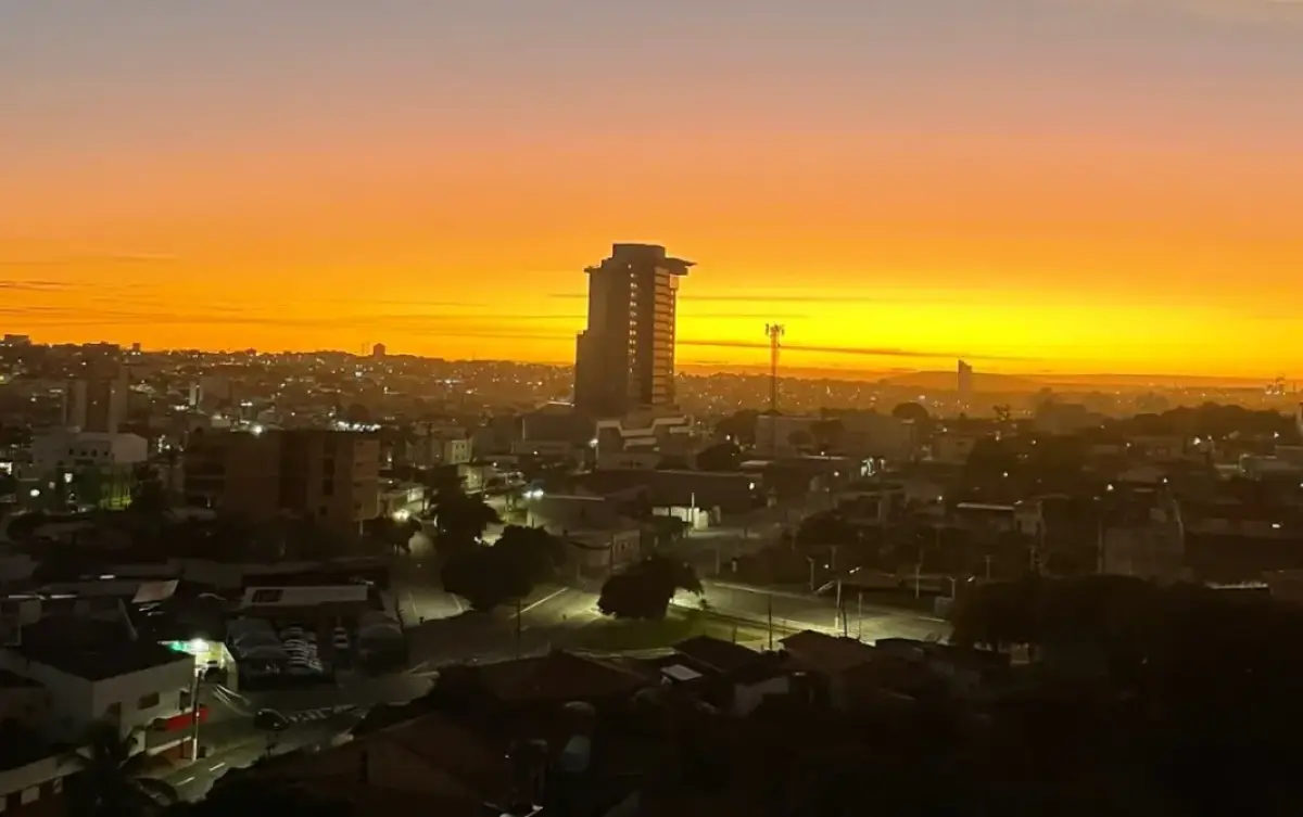 Vista de Catalão em dia ensolarado. Foto: Badiinho.