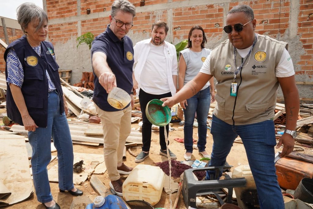 Acoes de combate ao mosquito Aedes aegypti em Goias