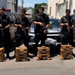 CPE apreende cerca de 150 quilos de drogas durante operação na BR-050, em Catalão. Foto: Blog da Verdade