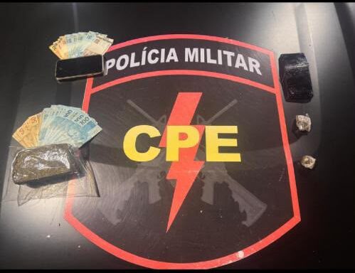 CPE apreende drogas e dinheiro durante operação em Nova Aurora