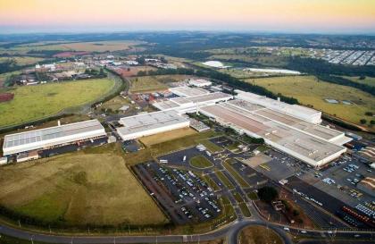 Fábrica da HPE em Catalão, onde a montagem de modelos GAC deve começar entre o fim de 2026 e o início de 2027. Imagem: Portal Catalão