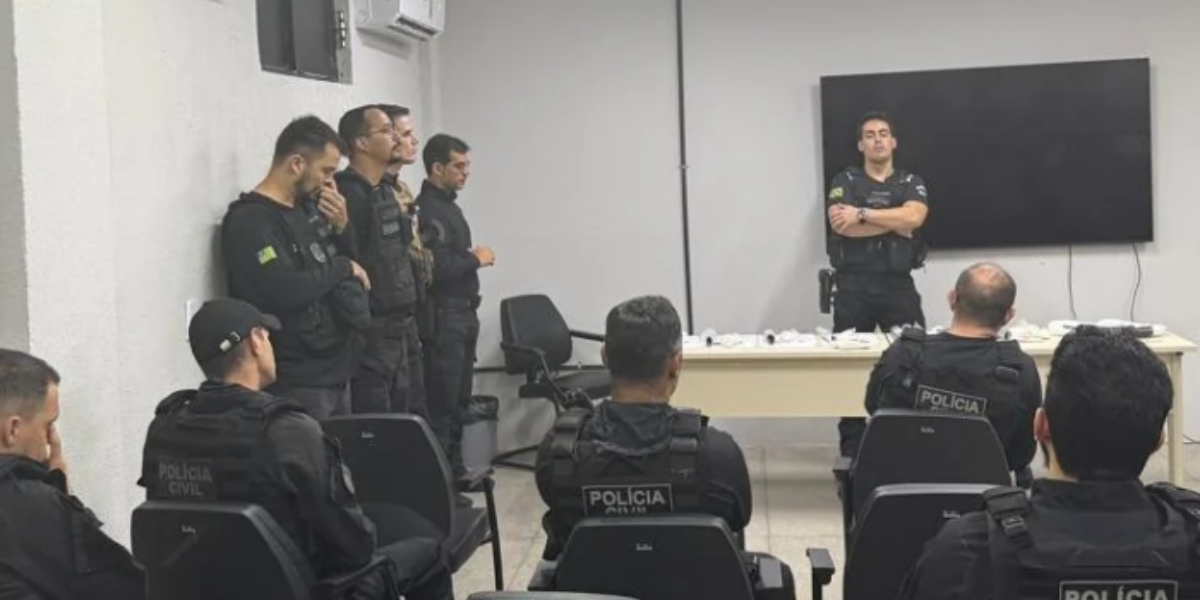 Foto: Polícia Civil de Goiás — operação contra fraude eletrônica
