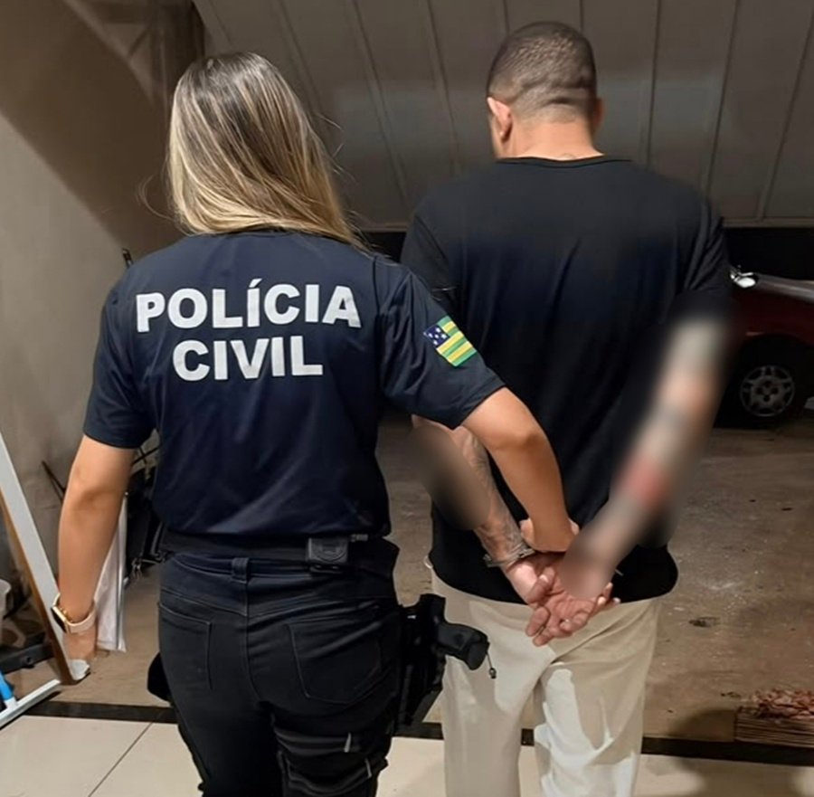 Polícia Civil cumpre mandados em investigação conduzida pela DEAM de Catalão. Foto: Blog da Verdade/PC-GO