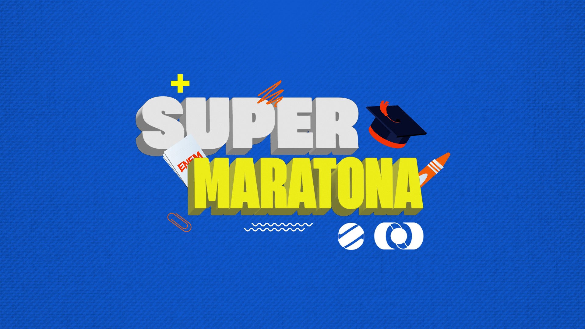 Arte da Supermaratona do Enem 2026. Imagem: G1 Goiás