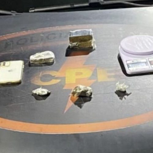 Homem é preso suspeito de tráfico de drogas no bairro Estrela, em Catalão