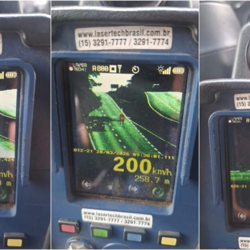 PRF registra mais de 3 mil flagrantes de excesso de velocidade durante o MotoGP em Goiás