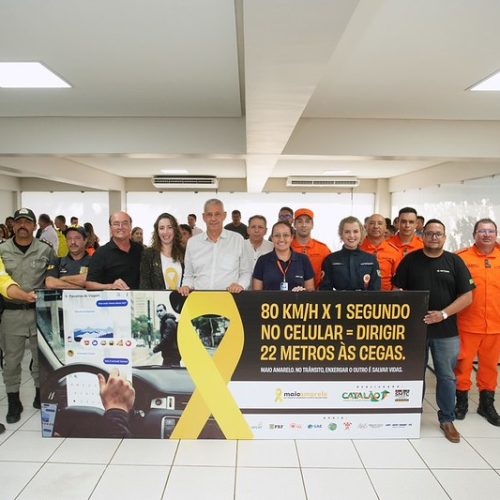 Prefeitura de Catalão lança 13ª edição da Campanha Maio Amarelo com foco na empatia no trânsito