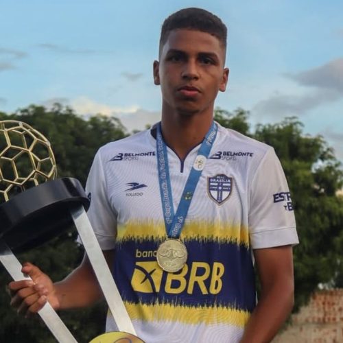 Atleta de Catalão defenderá Real Brasília na Copinha 2026