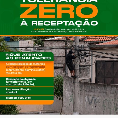 Prefeitura de Catalão endurece combate à receptação e garante suporte total à Polícia em fiscalizações