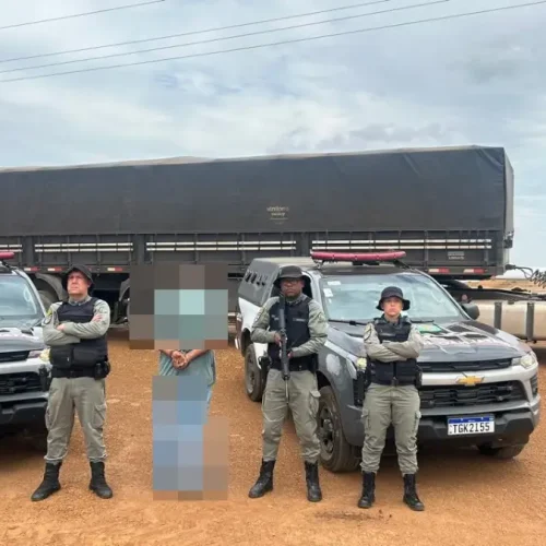 Batalhão Rural intercepta caminhão com mais de 32 toneladas de grãos em Ipameri