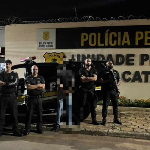 Foragido da Justiça de Mato Grosso é capturado pela Polícia Penal em Catalão, Goiás