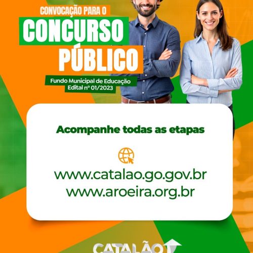 Prefeitura de Catalão convoca aprovados no concurso da Educação para fortalecer a rede municipal
