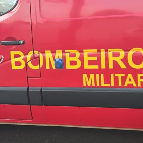 Motociclista é atendido após queda na zona rural de Goiandira
